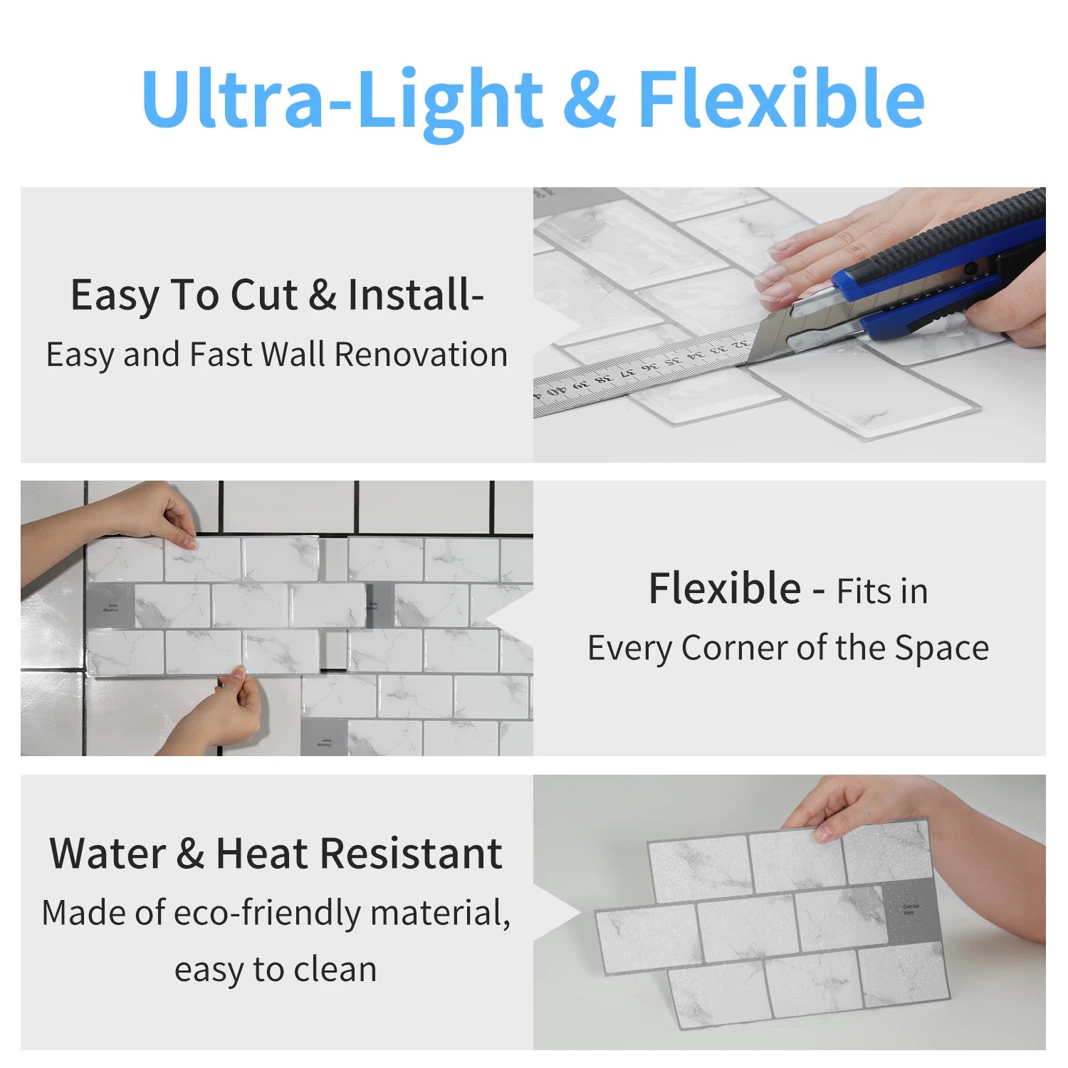 Ocean – Self-Adhesive Peel and stick tiles