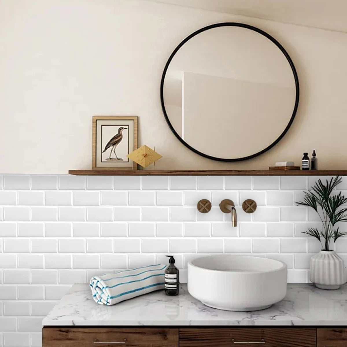 Toscana Clay – Peel & Stick Wall