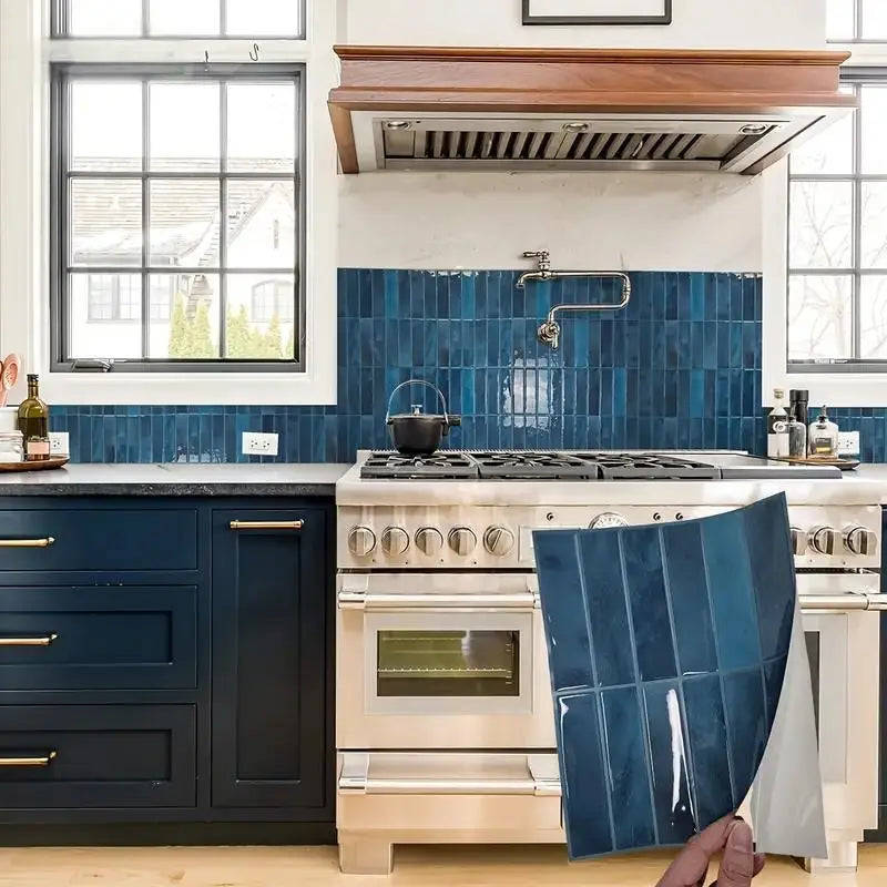 Oasis Blue - Peel and stick tiles