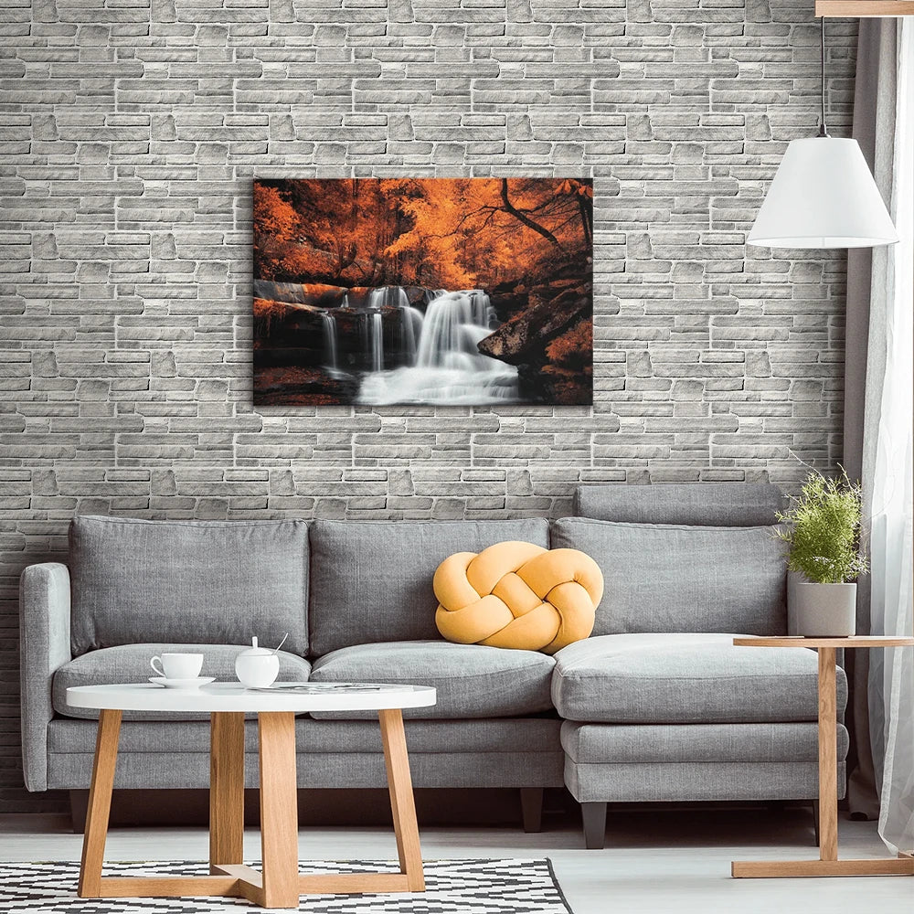 Dublin Grey – 3D Stone look Peel & Stick Tiles