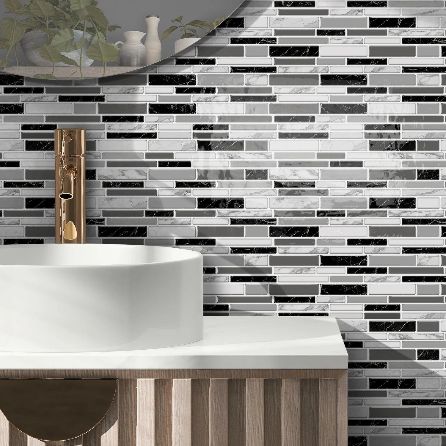 Aura Mosaic -  Peel and Stick Tile