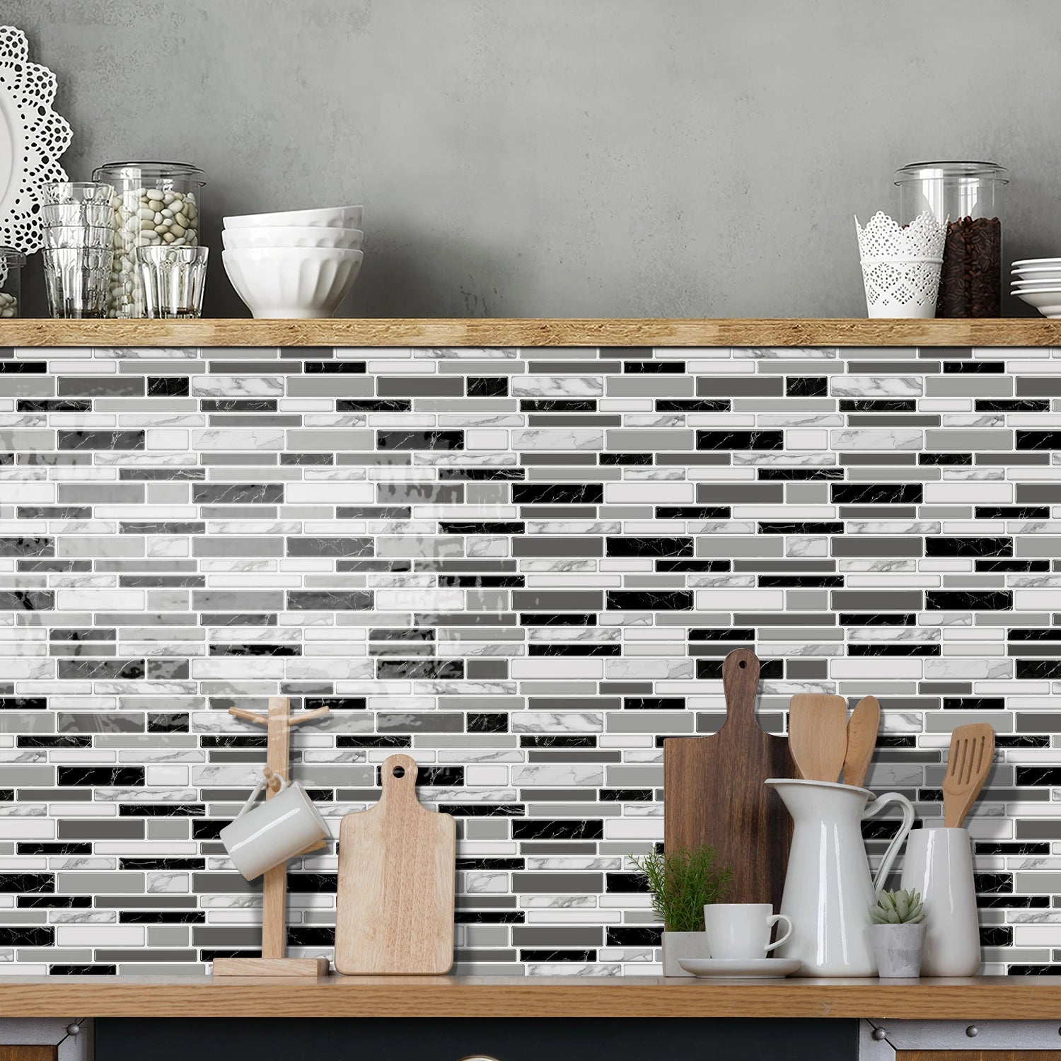 Aura Mosaic -  Peel and Stick Tile