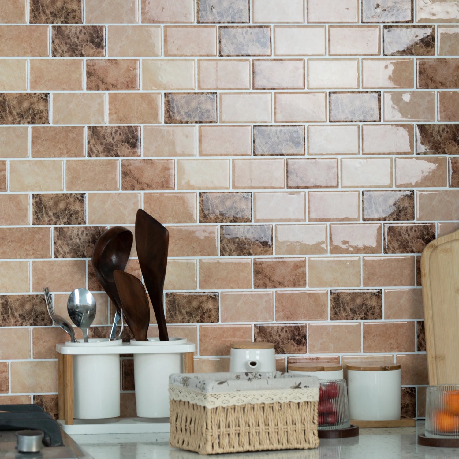 Cedar – Self-Adhesive Ceramic Tile Stickers